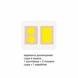 Ящик сырный 590х390х135 мм Арт. 304